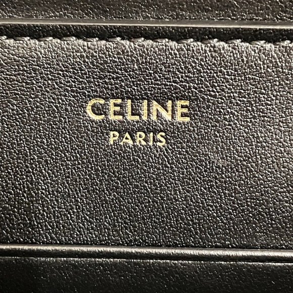 CELINE Black C Charm Clutch Bag 10B813BFL - Picture 5 of 9